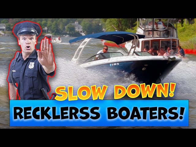 🚨 INSANE! Speed Demons On The Canal! Reckless Boaters Gone Wild in Point