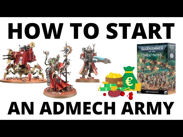How to Start an Adeptus Mechanicus Army in Warhammer 40K 10th Edition- Admech Beginner Guide