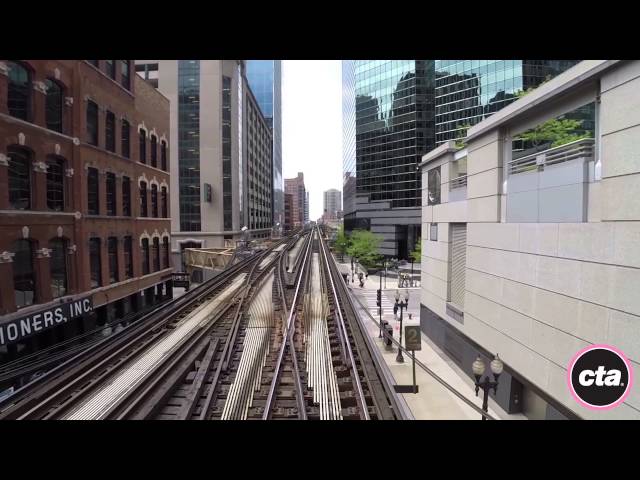 CTA Ride the Rails: Pink Line in Real Time