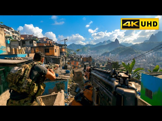 Capture Alejandro Rojas in Rio de Janeiro Favela | TAKEDOWN MW2 | Call Of Duty | 4K 60FPS