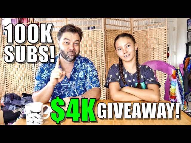 100k Subscriber $4k Giveaway!  (Drones, Trucks, RC & Tech) All for FREE