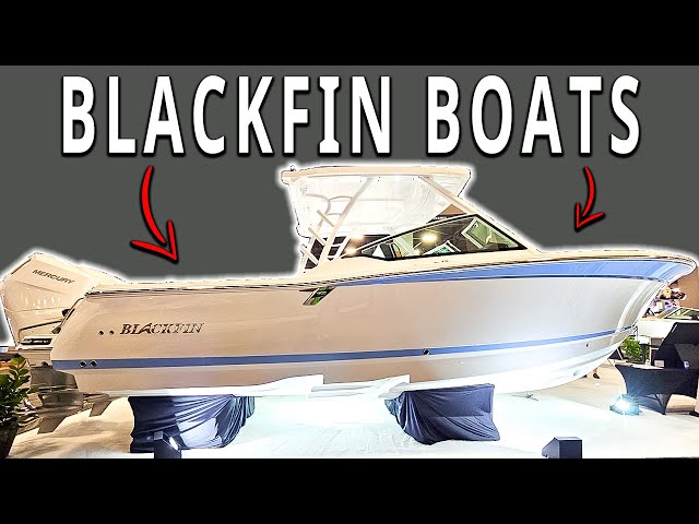 How NICE Are Black Fin Boats? 2024 Miami Boat Show