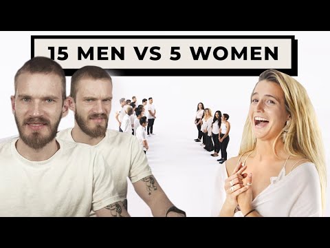 15 Men vs 5 Women is Cringe - Jubilee React #4