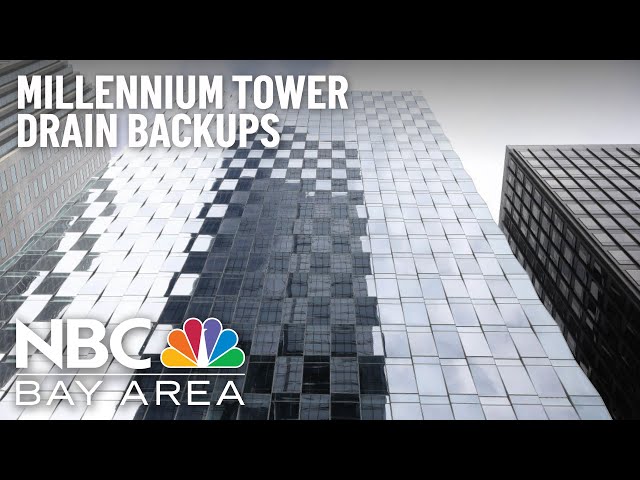 Millennium Tower residents complain of unpleasant byproduct of continued tilt