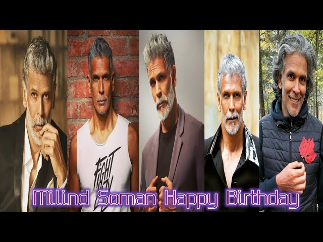 Milind Soman happy birthday/Indian actor/supermodel/film producer/fitness enthusiast