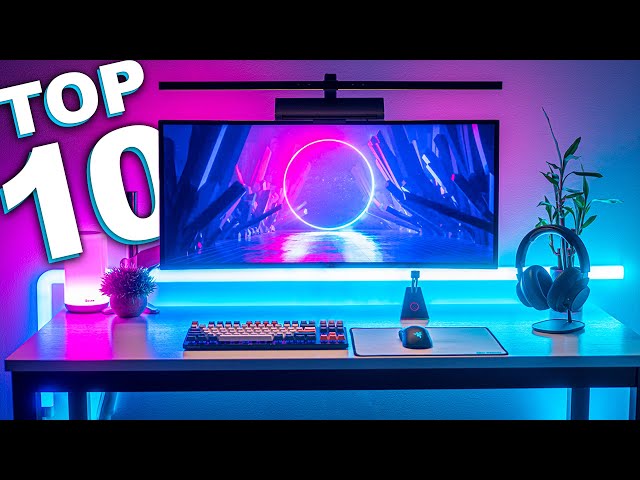 Top 10 Tech Accessories to Upgrade Your Gaming Desk Setup