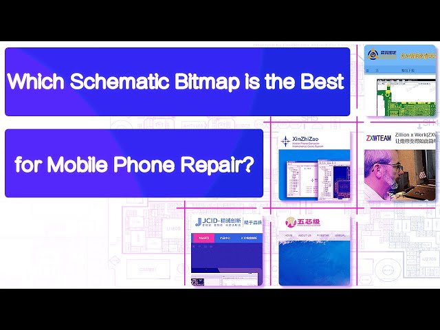Phone Repair Bitmaps Comparison, LR, ZXW, WXJ, JCID, XZZ, Which One is the Best?