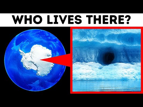 Strange Cave with Stairs Found in Antarctica