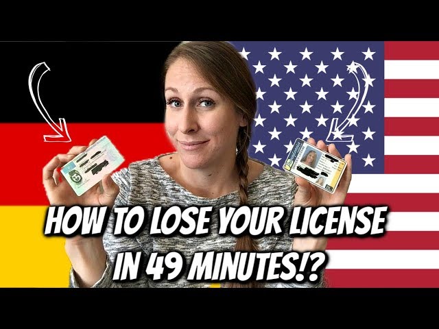 German vs US Drivers Licenses