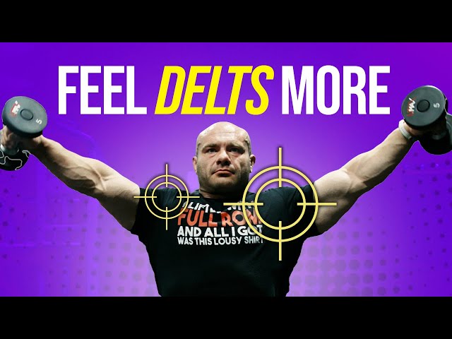 Lateral Raise Technique For Huge Delts | Targeting The Muscle Series