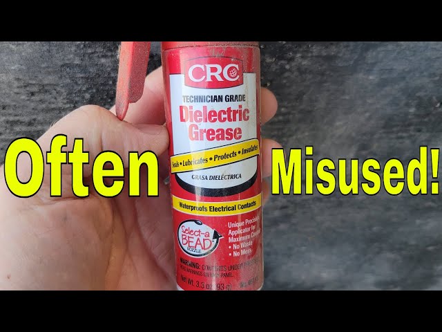 Dielectric Grease  COMMONLY MISUSED!  - How to improve electrical contacts! The RIGHT way!