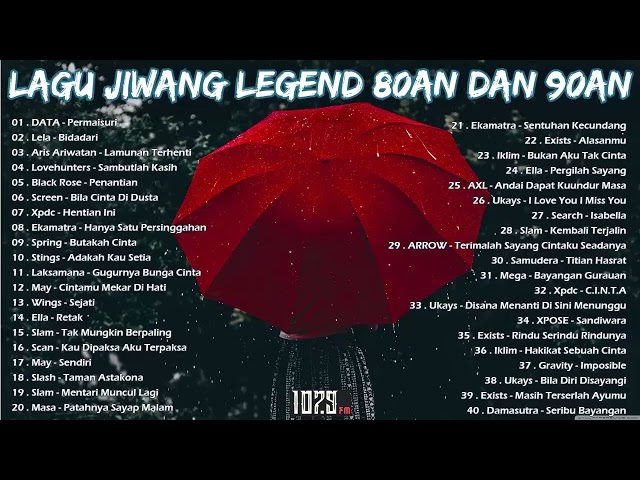 Lagu Jiwang Slow Rock Legend 80an Dan 90an