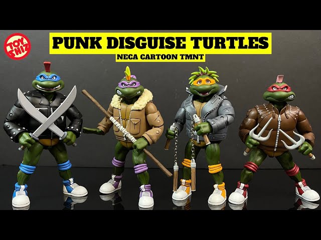 2024 PUNK DISGUISE TURTLES | Cartoon TMNT | NECA Toys