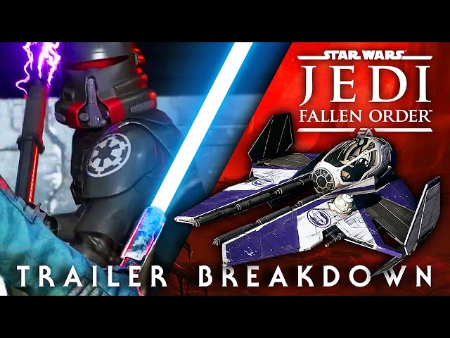 Star Wars Jedi: Fallen Order - Reveal Trailer Breakdown