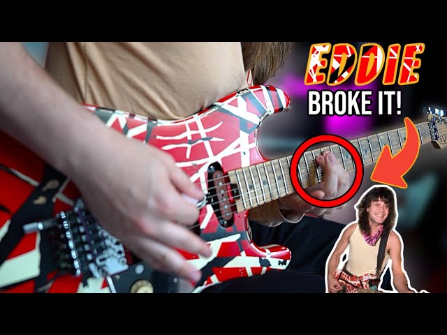 How Eddie Van Halen BROKE The Pentatonic Scale ... and Made It Better.