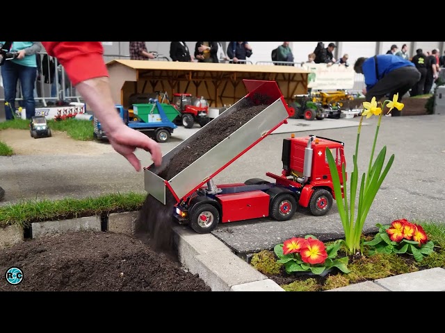 An exciting second half on the huge RC truck course at Modell Leben 2024 in Erfurt!