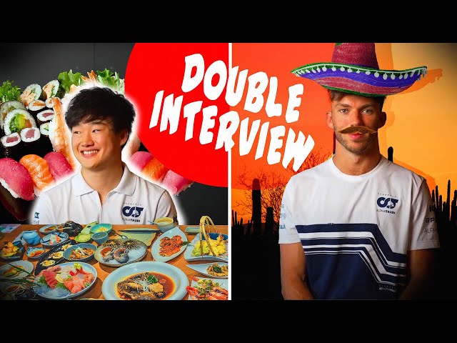 Pierre Gasly & Yuki Tsunoda - The Double Interview