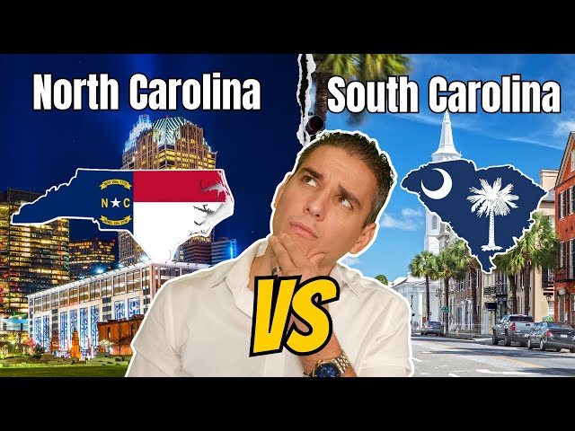 North Carolina OR South Carolina? Watch This BEFORE Moving to The Carolinas 2024