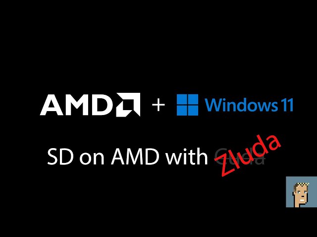 March 2024 - Stable Diffusion with AMD on windows -- use zluda ;)