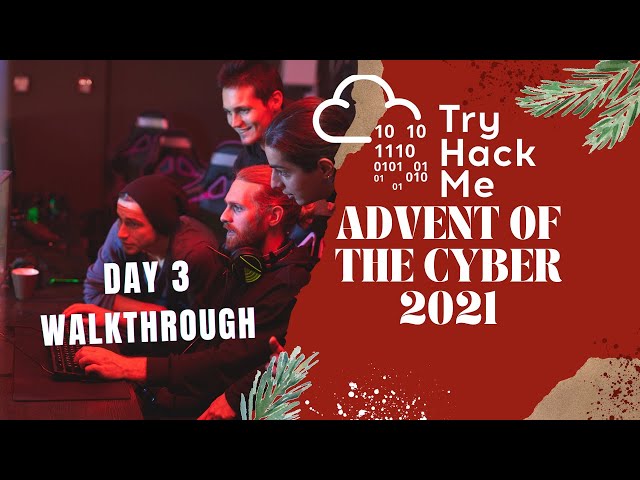 TryHackMe | Advent of Cyber - 2021 DAY 3 | Christmas Blackout