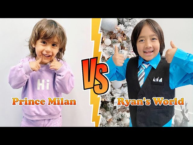 Ryan's World VS Prince Milan (The Royalty Family) Transformation 2024 ★ From Baby To Now