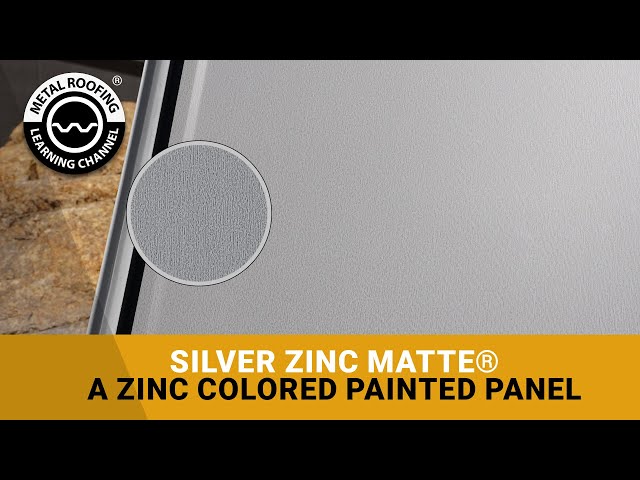 Silver Zinc Matte®: A Less Expensive Alternative To VM Zinc Quartz Zinc Or Natural Zinc