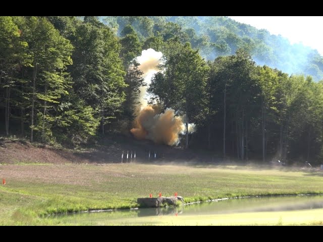 Shooter's Gauntlet Machine Gun Shoot 16 Pound Binary Explosive