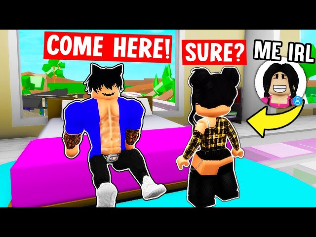 I Pretended To Be an E-GIRL and STOLE her BOYFRIEND in ROBLOX BROOKHAVEN 🏡RP!