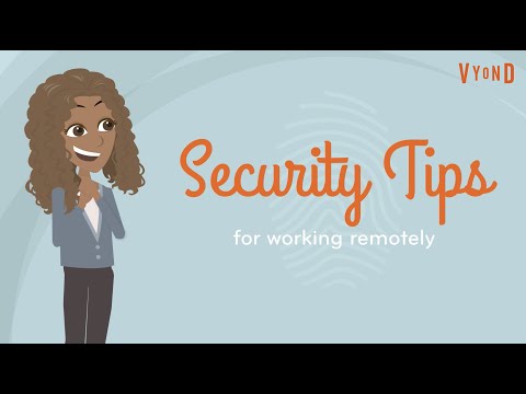 Security Tips for Working Remotely