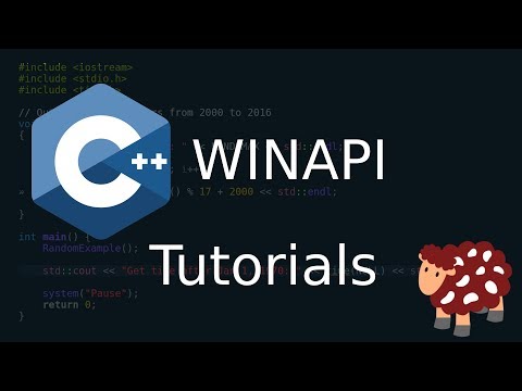 C++ WinAPI Tutorial [Deutsch]