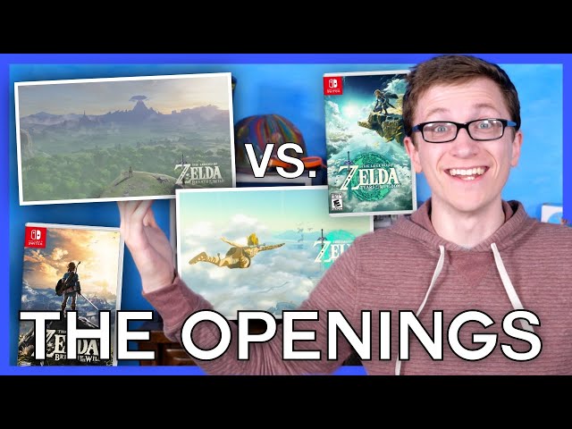 Breath of the Wild's Opening vs. Tears of the Kingdom's Opening - Scott The Woz Segment