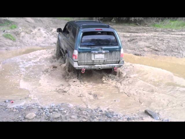 Testing out the 4Runner after the 4WD conversion