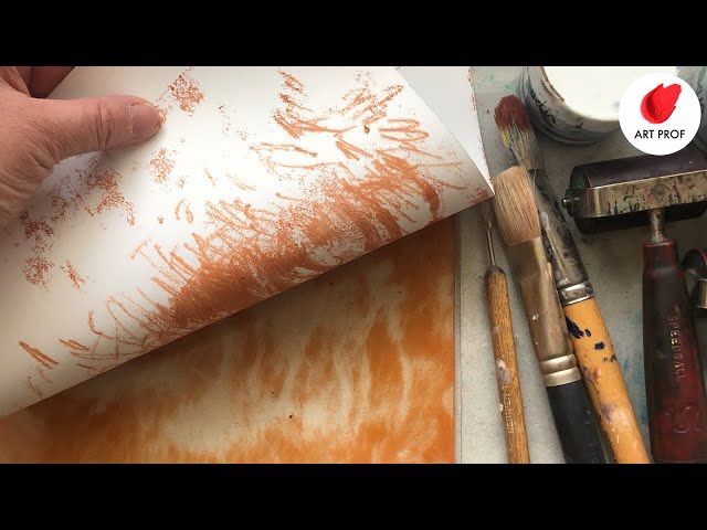 Easiest, Fastest, Printmaking: Trace Monotypes, Step by Step