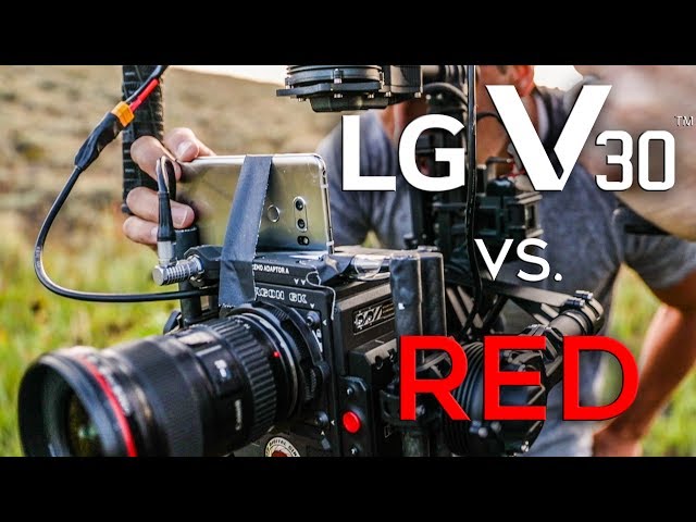 LG V30 Smartphone vs. $50,000 RED Weapon - Make your Videos look like Movies
