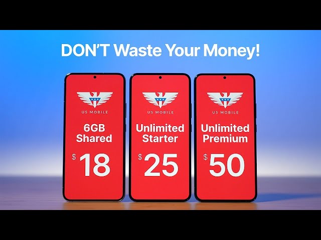 US Mobile's New Plans: Explained!