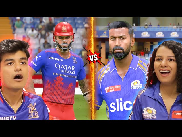 RCB v MI - Playing The Best IPL Game | SlayyPop
