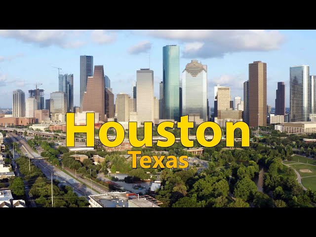 Houston USA. Largest City in Texas. Sights, People and Economy