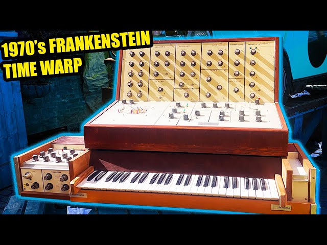 Mystery 70's DIY Synth Made From Various Electronic Magazine Articles - The RiggySynthi