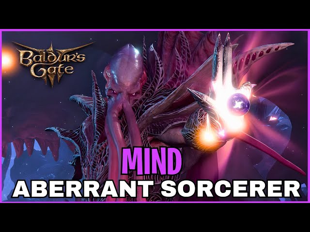 Baldur's Gate 3: Aberrant Mind Sorcerer Subclass Mod Showcase & Installation Guide