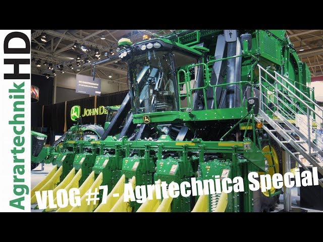AGRITECHNICA 2017 | New machines from John Deere | Cotton picker and s700i combines