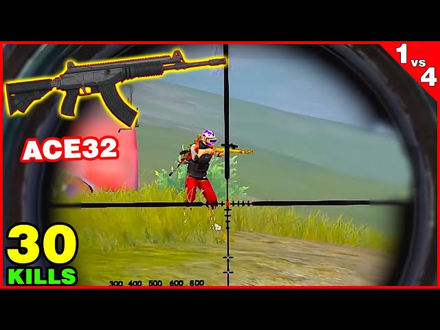 Power of ACE32 - 7mm Bullet gun has been revived | PUBG Mobile