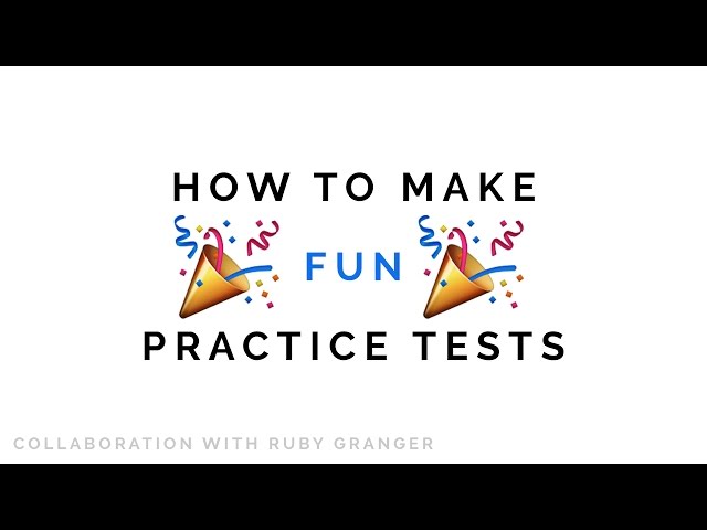 how to make *fun* practice tests! 📚 effective studying techniques