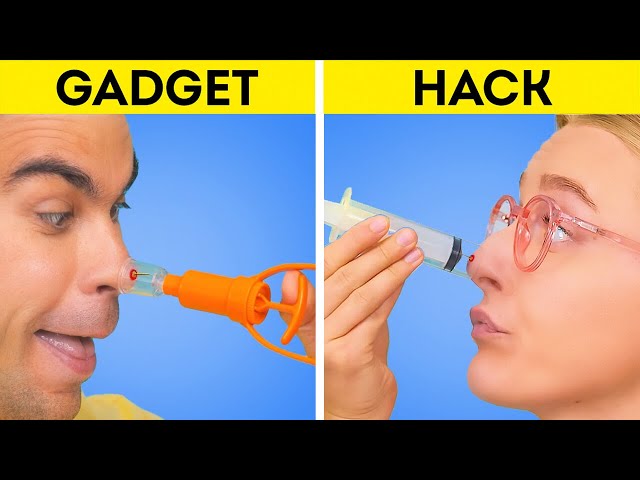 GADGETS VS HACKS || We Tested These Random Tricks That Will Make You Smarter