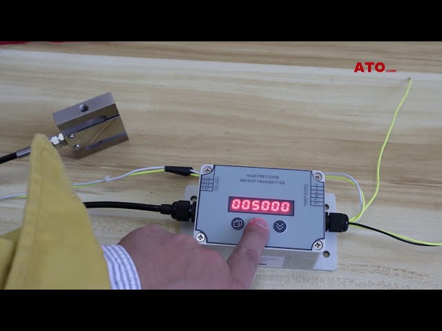 Digital load cell amplifier calibration | 0~10V/4~20mA