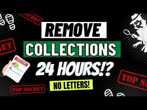 I REMOVED A COLLECTIONS ACCOUNT IN 24 HOURS! | SECRET METHOD?! | STORY TIME