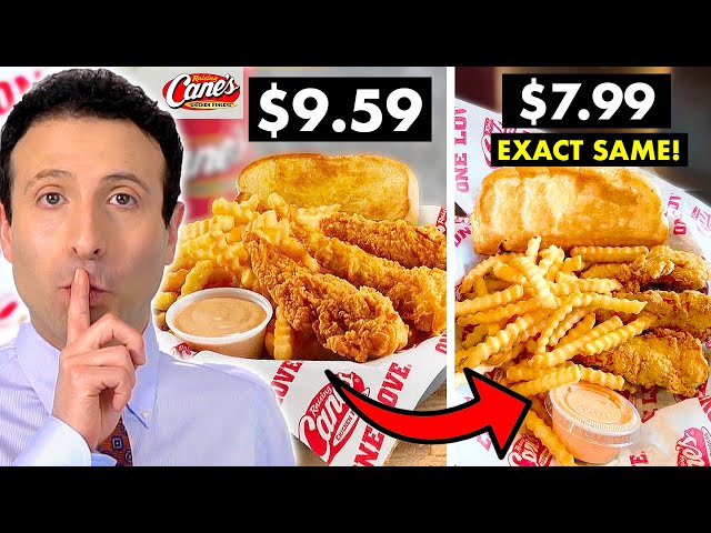10 FAST FOOD HACKS That Will Save You Money!