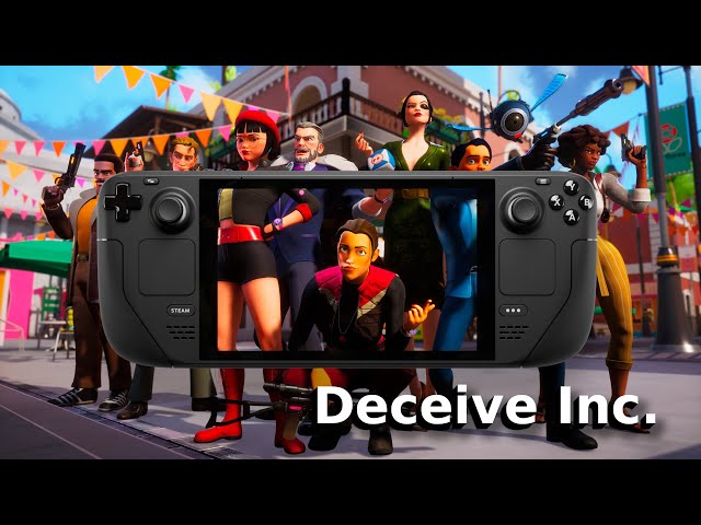 Deceive Inc is a lot of fun on Steam Deck