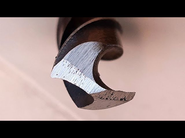 How I sharpen a drill bit as sharp as a razor in just 1 minute || drill sharpener