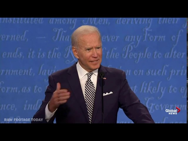 1st U.S. Presidential Debate 2020: Donald Trump vs Joe Biden