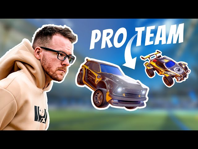 I joined a PRO Rocket League team for a day (and we actually entered a tournament)
